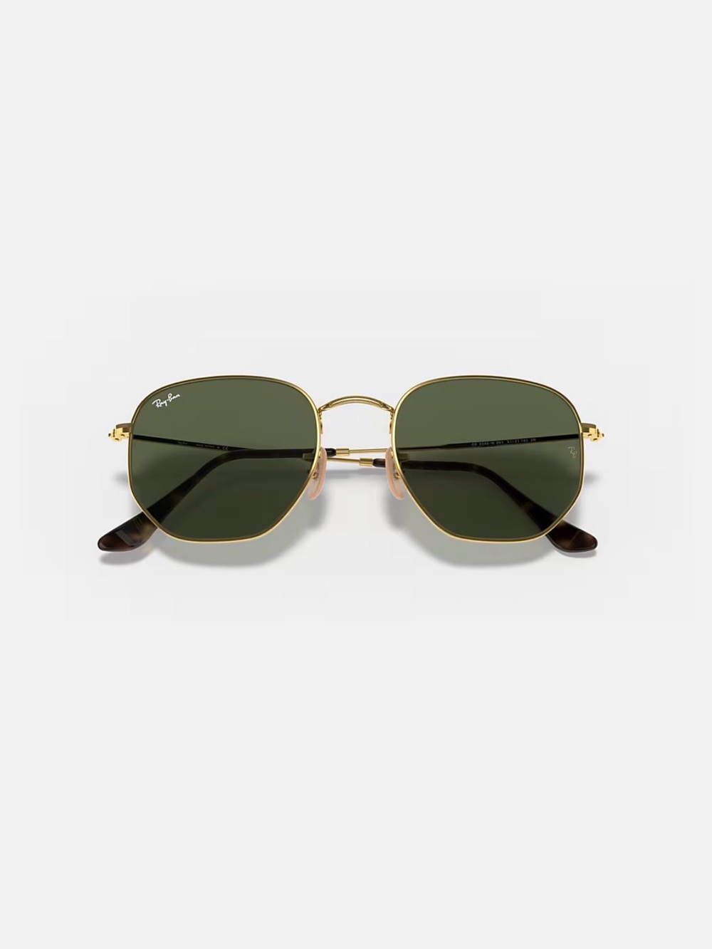 Ray-Ban Hexagonal Flat Sunglasses - RB3548N - Picture 5 of 10